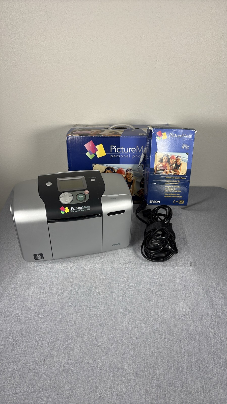 Epson PictureMate Personal Photo Lab Printer Model B271A with Packaging