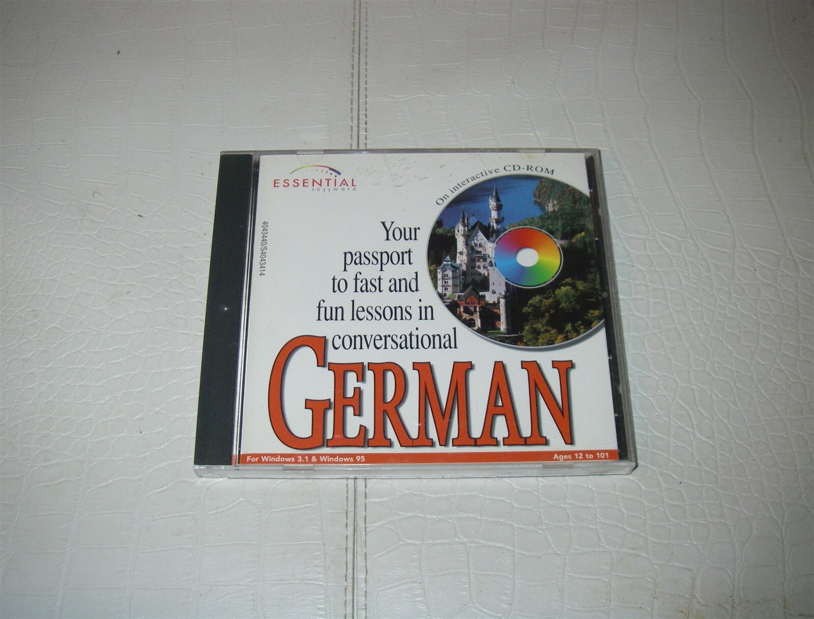 ESSENTIAL YOUR PASSPORT TO FAST & FUN LESSONS IN CONVERSATIONAL GERMAN CD R712