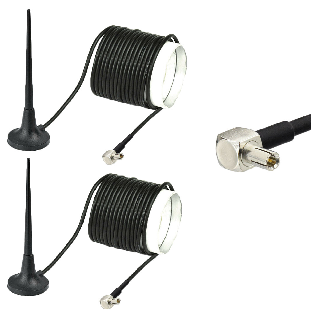 4G LTE Mini TS9 Antenna for Netgear NIGHTHAWK M1 MR1100 Mobile WiFi Hotspot 2pcs