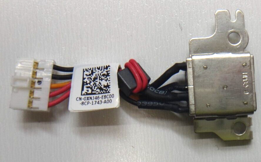 Genuine Dell Latitude 3189 3190 3181 2-in-1 DC Power Jack Cable Socket 0XNJ46