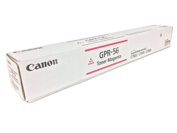 Genuine OEM Canon 1000C003AA (GPR-56) Magenta Toner Cartridge- Factory Sealed
