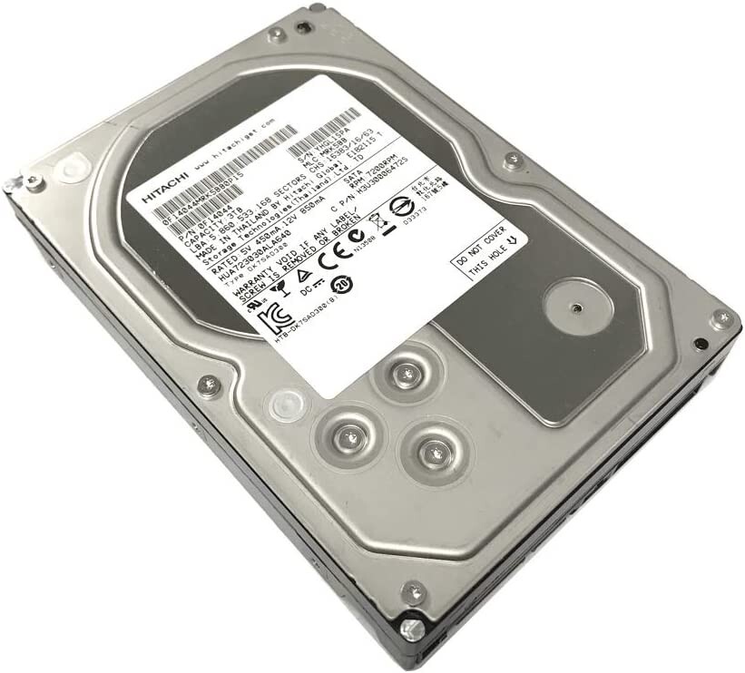 ONLY 75 hours used.  Hitachi Ultrastar 7K3000 3TB 64MB Cache 7200RPM Heaty-Duty