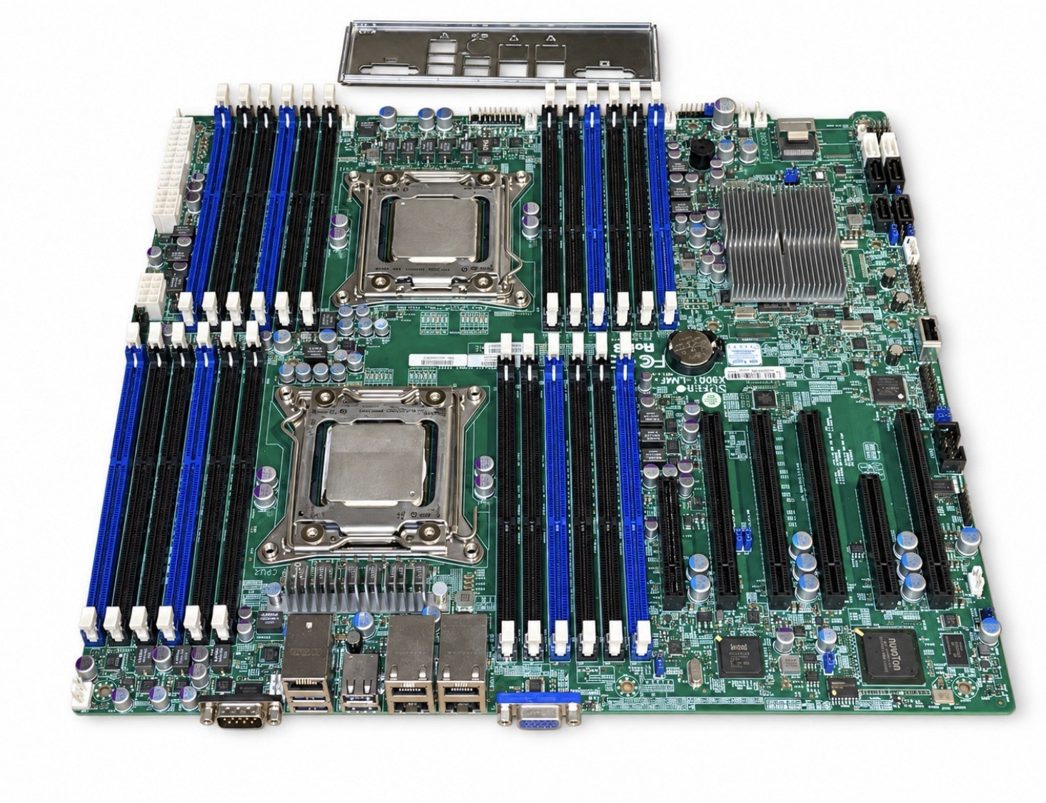 Supermicro X9DRi-LN4F+ REV:1.20A DUAL LGA2011 24xDDR3 E-ATX Server Motherboard