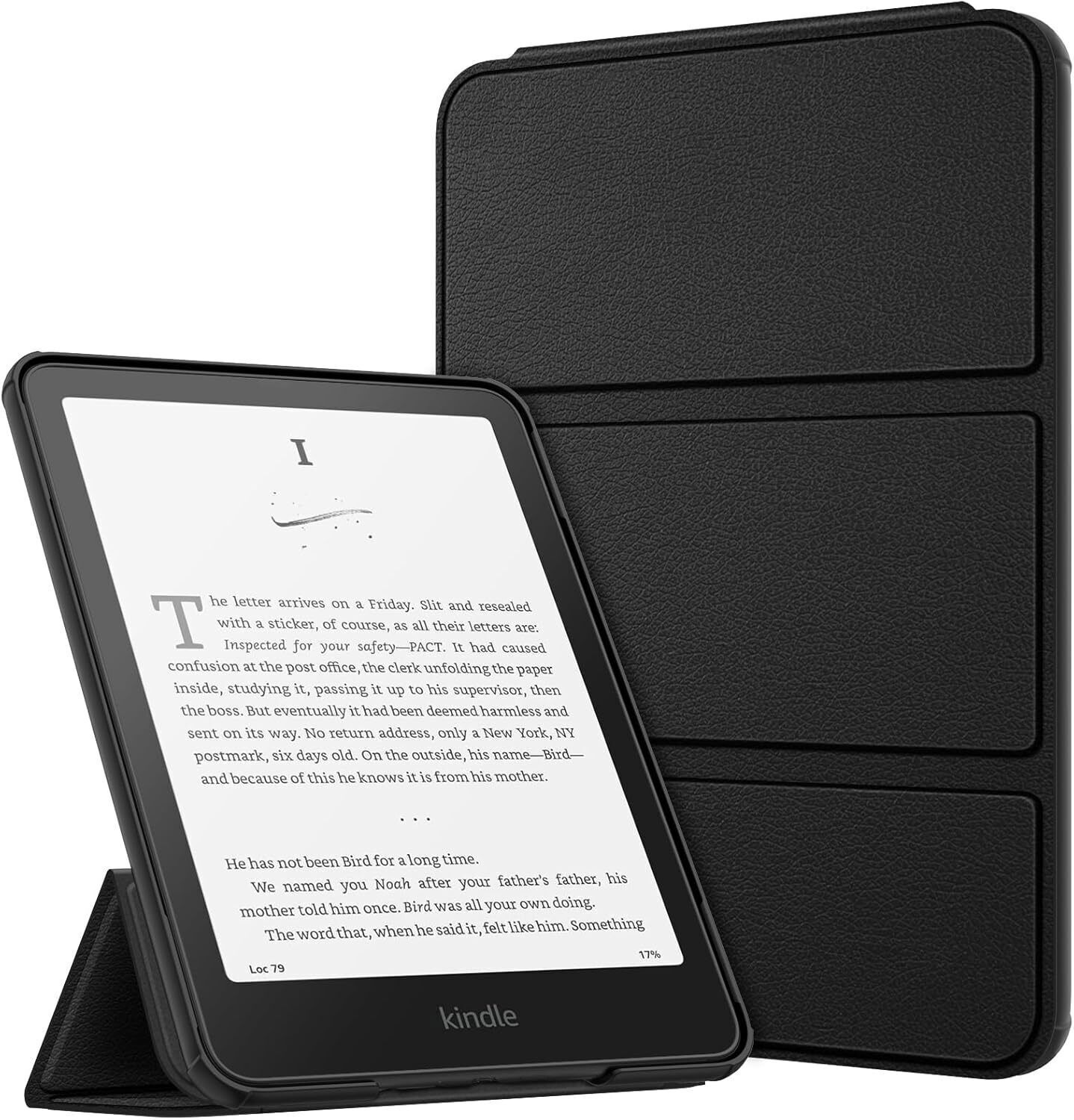 Case for 7" Kindle Paperwhite 12th 2024 Ultra Lightweight Foldable Stand Cover
