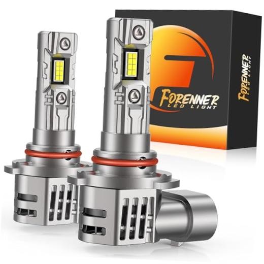 9005 Bulbs Fog Light, 60000LM 900% Brighter 6500K Cool White 1:1 Size 9005/HB3