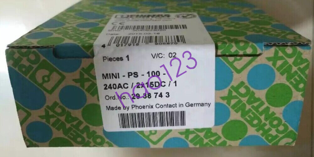 1PC NEW Phoenix Contact MINI-PS-100-240AC/2X15DC/1 2938743 DHL/FedEx