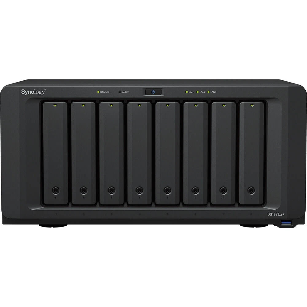 Synology DiskStation DS1823xs+ Flexible Large-Scale Storage 54TB Included