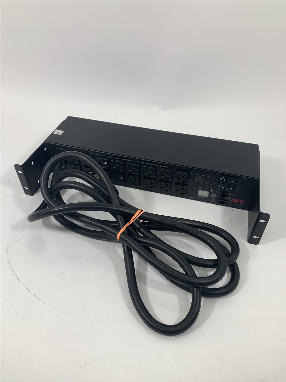 APC AP7802 Switched Rack PDU Power Distribution Unit 120V 24A w/ 16 Outlets