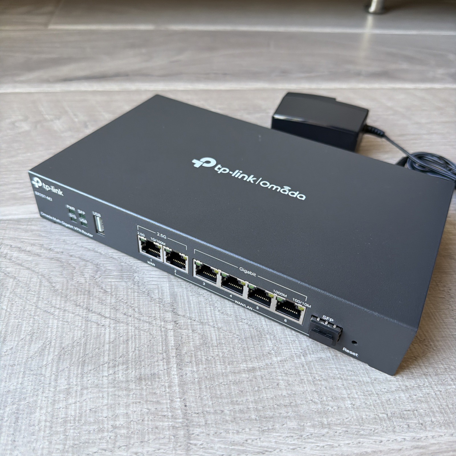 TP-Link ER707-M2 | Omada 7-Port Multi-Gigabit Multi-WAN VPN Gateway