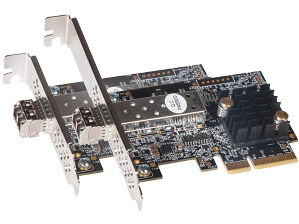 Sonnet Solo 10GBASE-T Ethernet 1-Port PCIe Card SFP inc [Thunderbolt Compatible