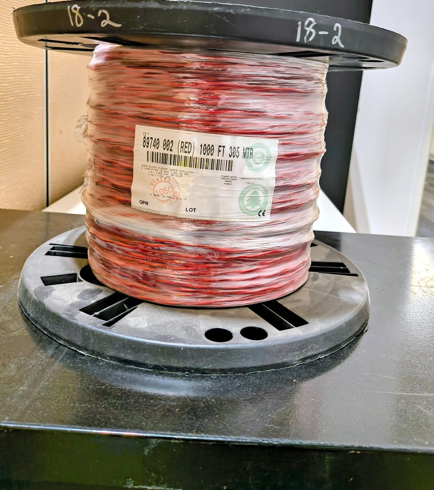 Belden 89740 002 (RED) 1000FT