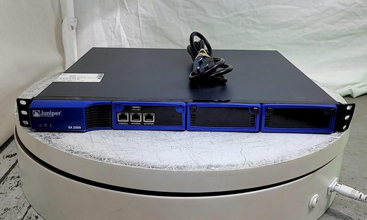 JUNIPER SA 2500 Secure Access Appliance SEE NOTES