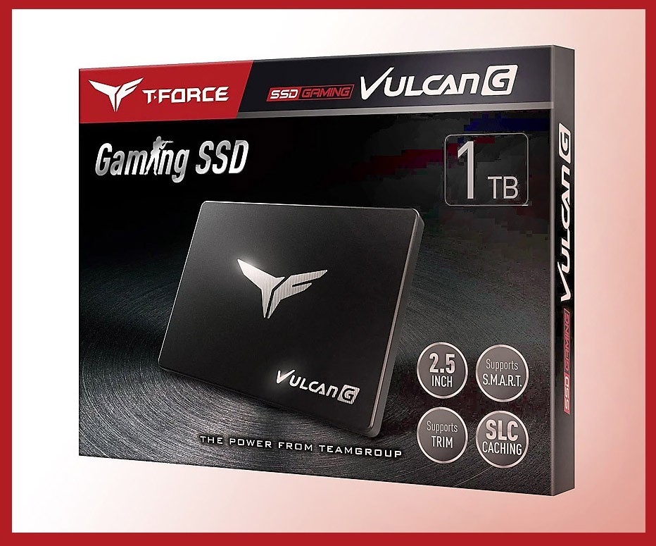 New  TEAMGROUP  T-FORCE Vulcan G 1TB SATA Gaming SSD WD 2.5 like evo 870