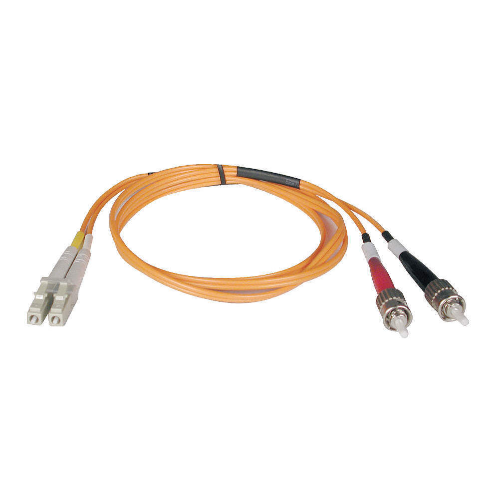 TRIPP LITE N318-02M Fiber Cord,Duplex,LC, ST,2m,Orange