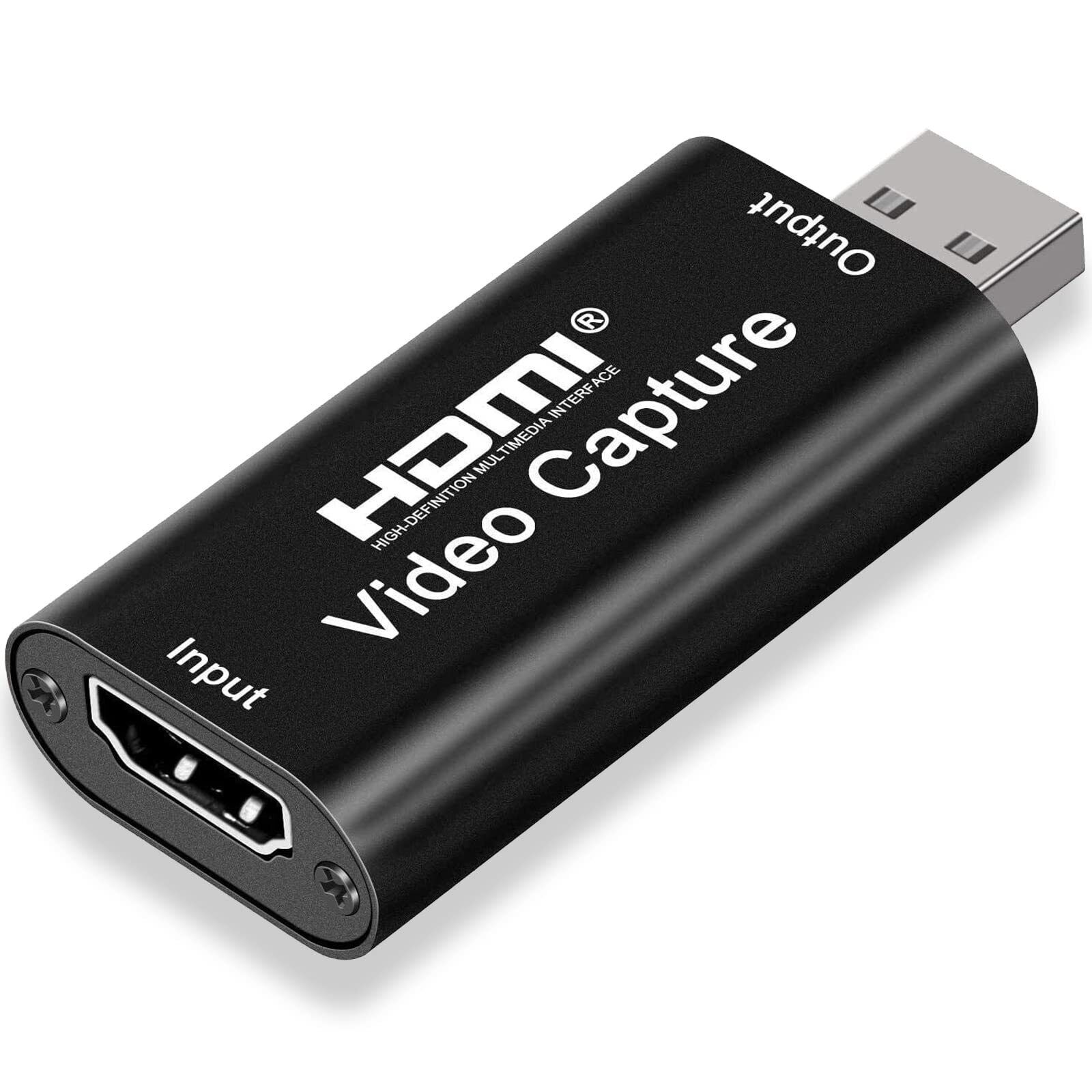 4K HDMI Video Capture Card, Cam Link Card Game Audio Capture Card Upgraded Ca...