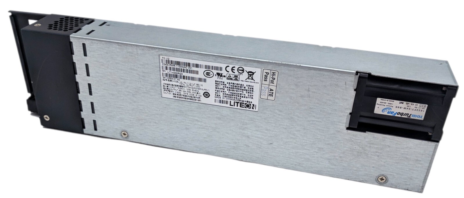 Cisco C3KX-PWR-1100WAC V01 Power Supply 1100W for Catalyst 3750/3850 Series OEM