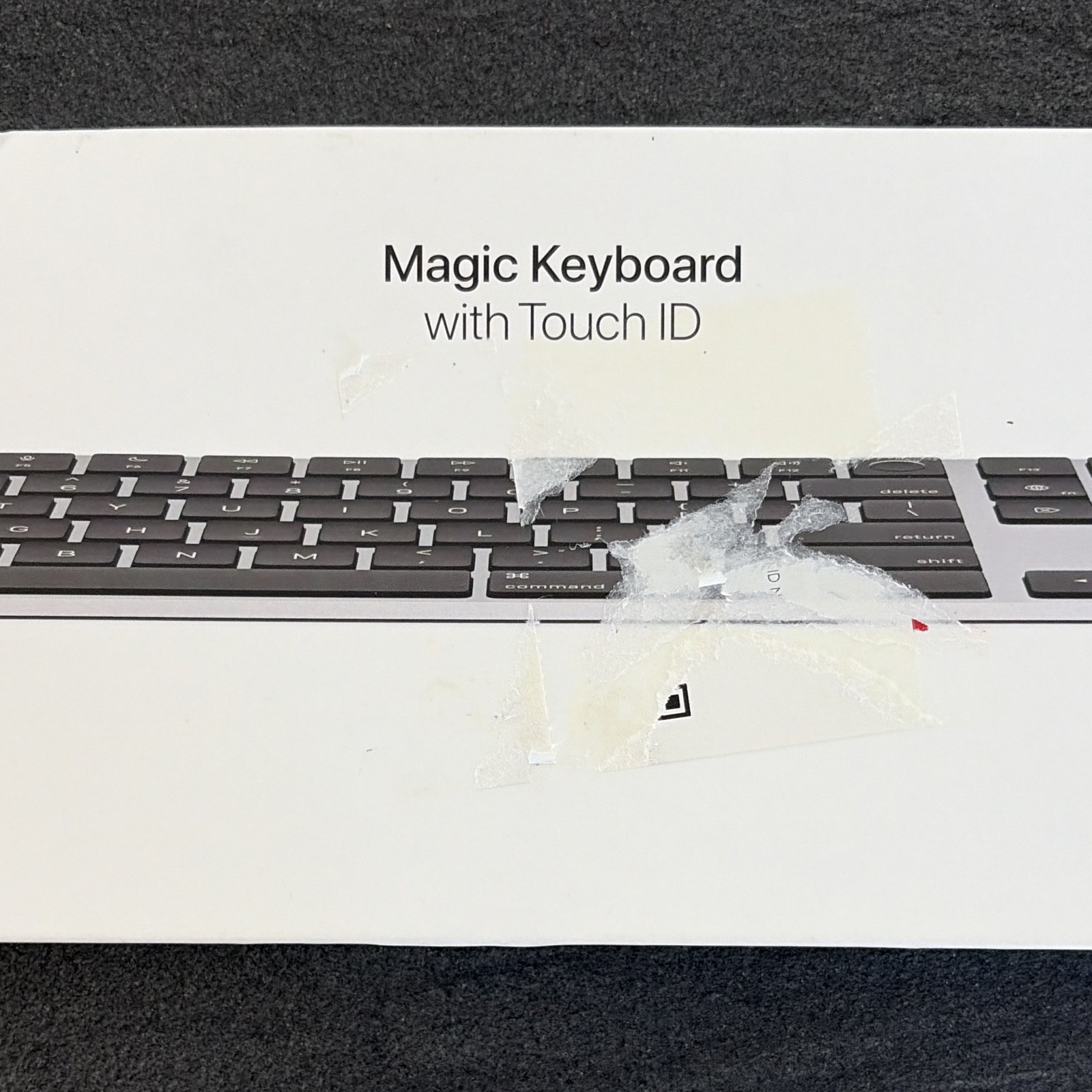 Apple Magic Keyboard Touch ID + Numeric Keypad Black Wireless MMMR3LL/A