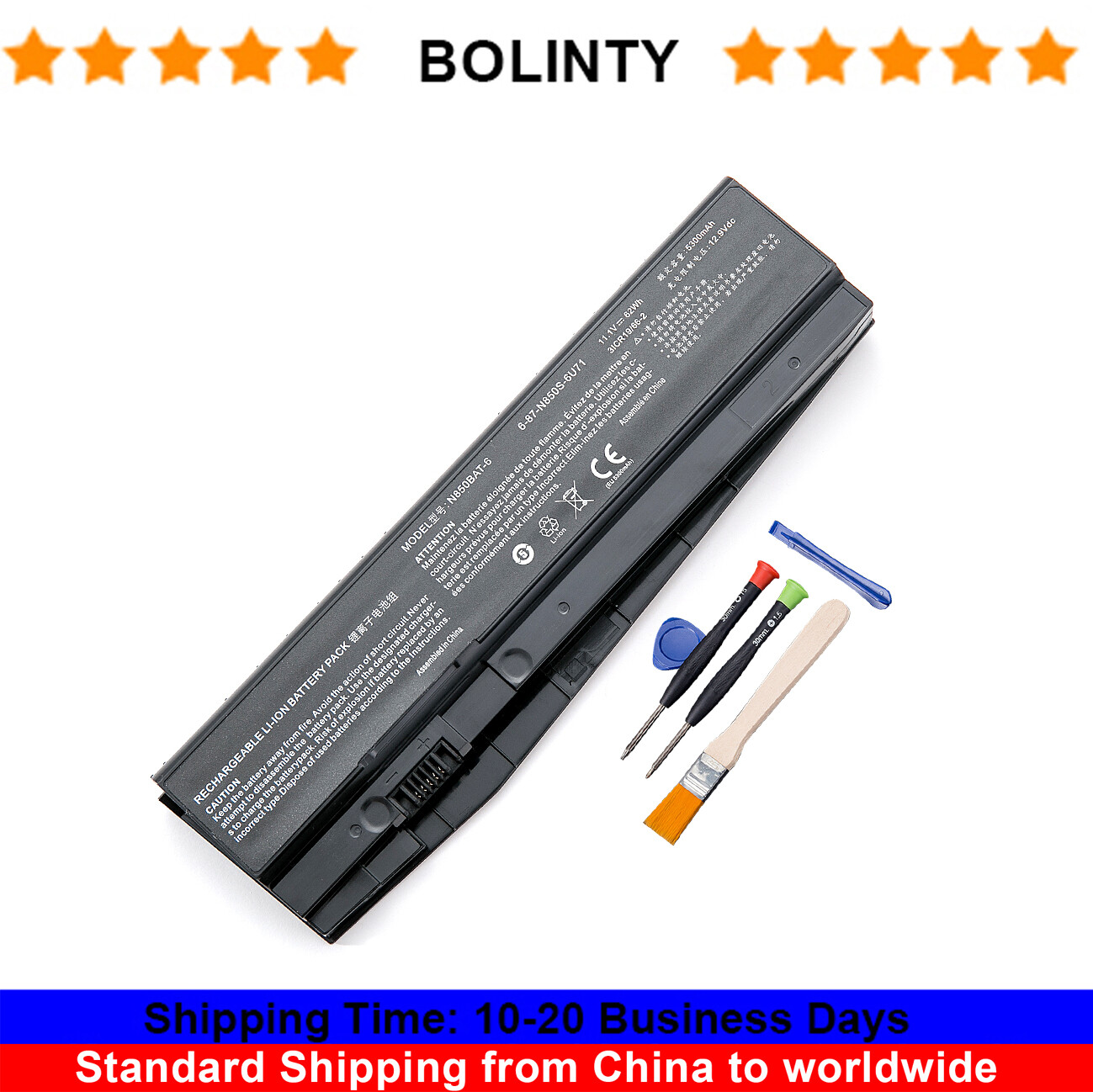 N850BAT-6 6-87-N850S-6U71 Laptop Battery For Sabre N850HJ N870HK N850EJ N850HK