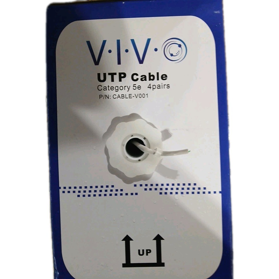 VIVO CABLE-V001 Cat5e Ethernet Cable/Wire UTP Pull Box - 1 000 ft