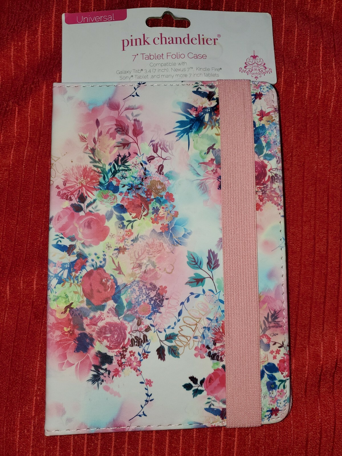 Pink Chandelier 7" Tablet Folio Case