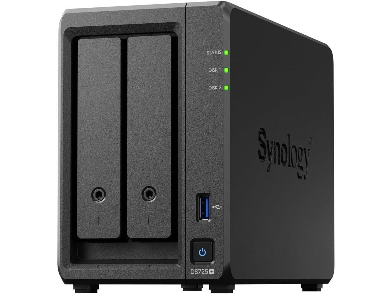 Synology DS725+ NAS :: 2x 24TB EXOS HDD :: 16GB RAM