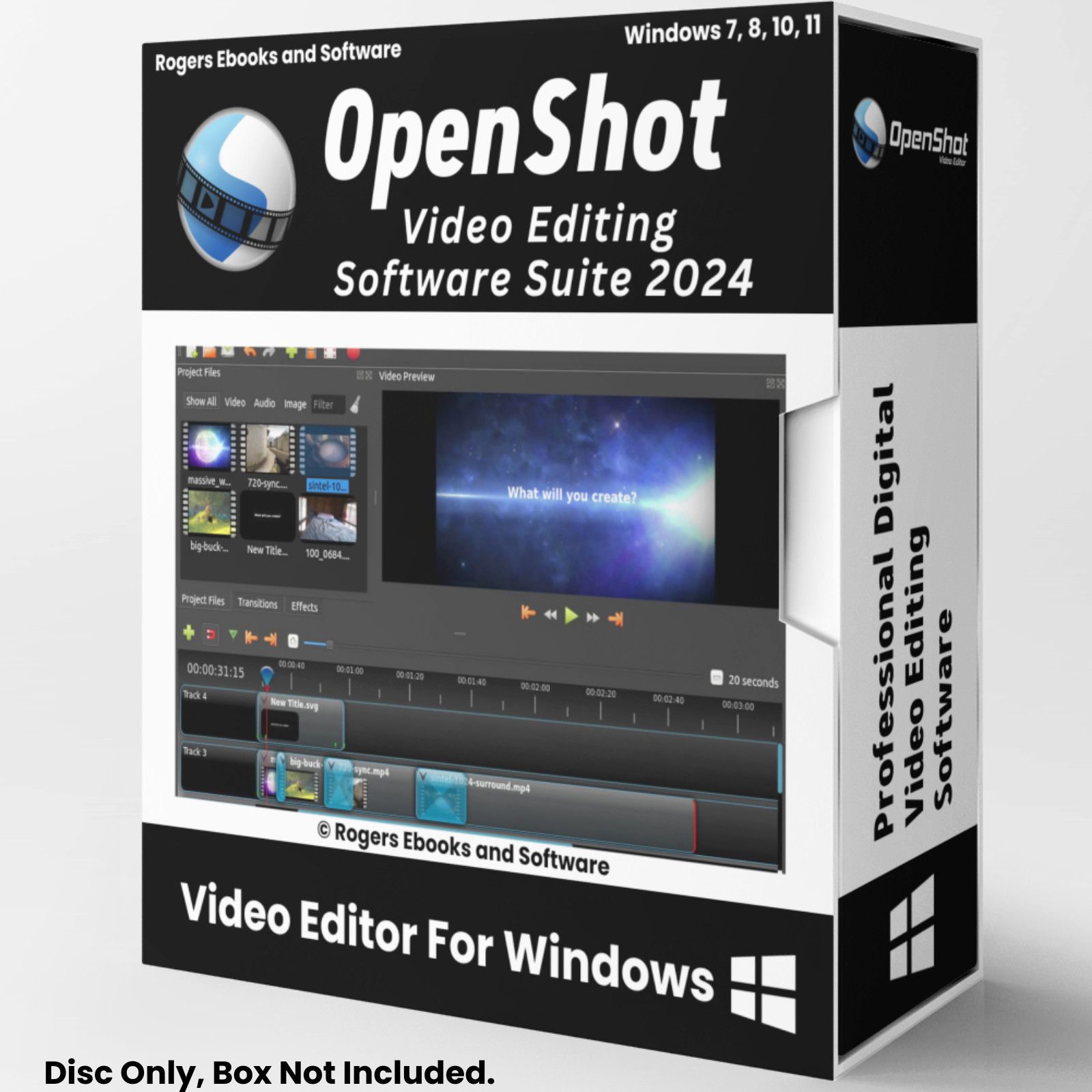 Open Shot Video Editor 2024 | Full Pro Video Editing Software Suite for Windows