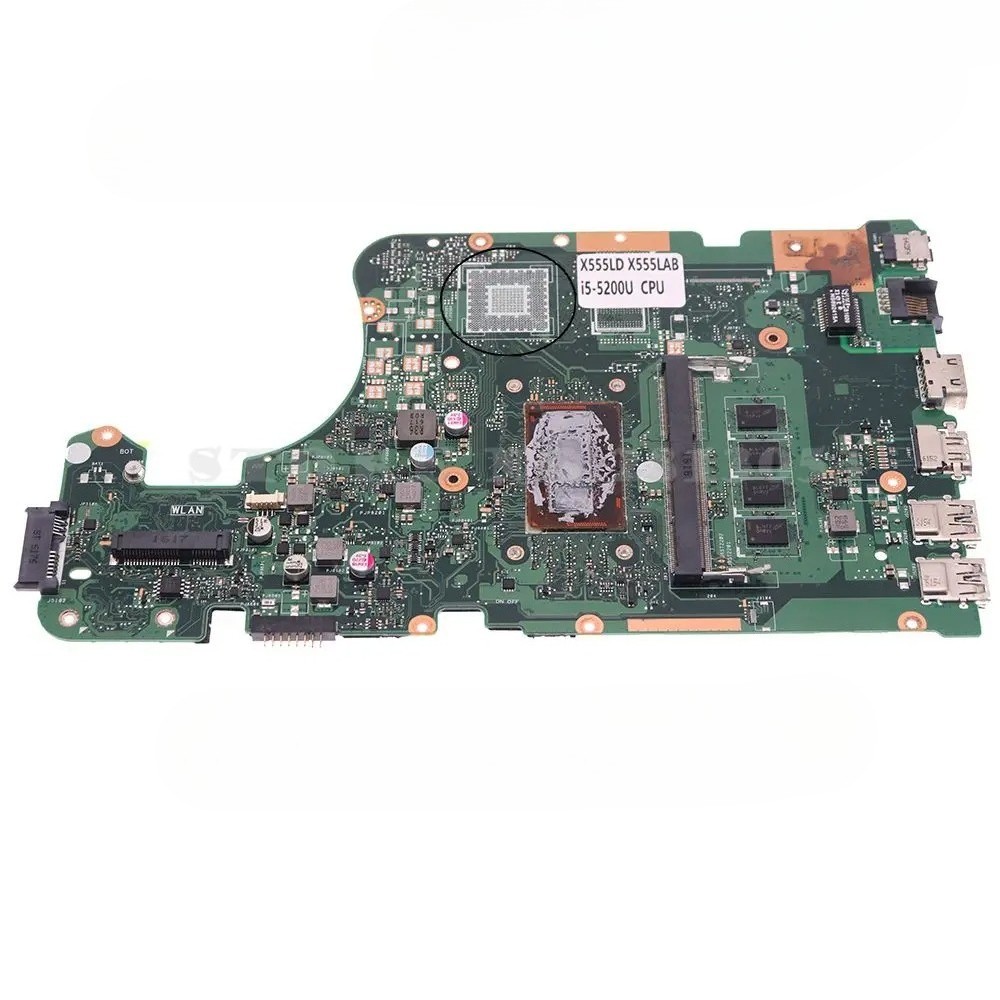 60NB0650-MB7720 X555LD REV 3.6 For ASUS X555LAB Motherboard I5-5200U CPU 4GB RAM