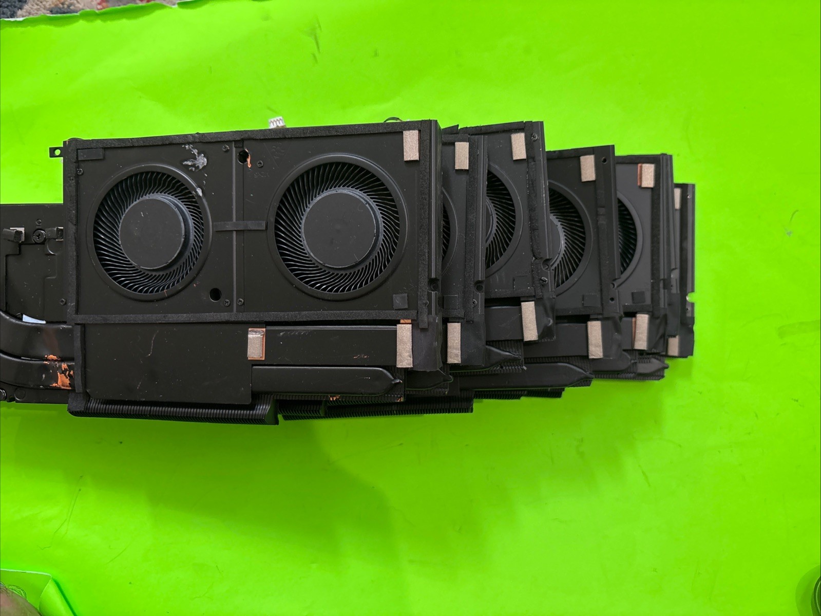 lot of  7 Dell Precision 7680  CPU/GPU Cooling Heatsink Fan 847JD 0847JD HS78