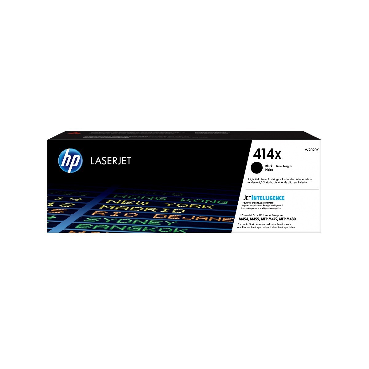 HP 414X Black Toner W2020X Genuine OEM NEW SEALED 7500 Pages M454 M479