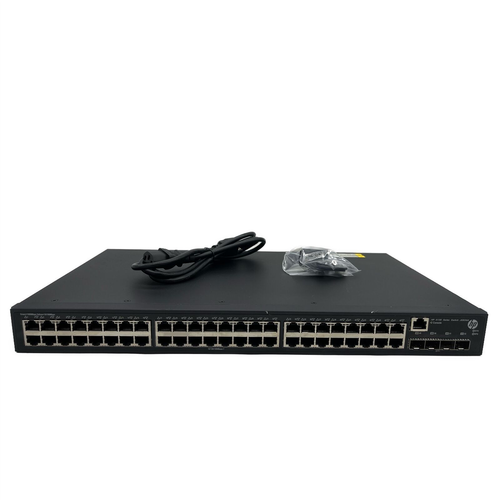 HP JG934A | 48x Gigabit Ethernet Ports | 4x 1G/10G SFP+ Ports | Network Switch