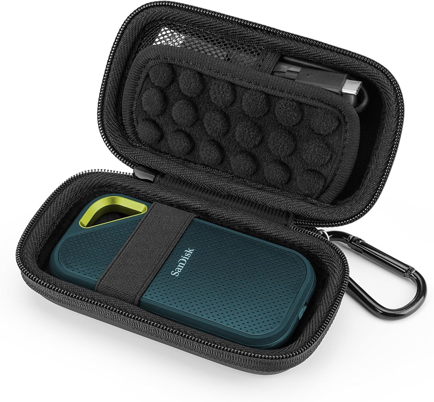 Hard Case for Sandisk Extreme Pro/Sandisk Extreme Portable External SSD 500GB 1T