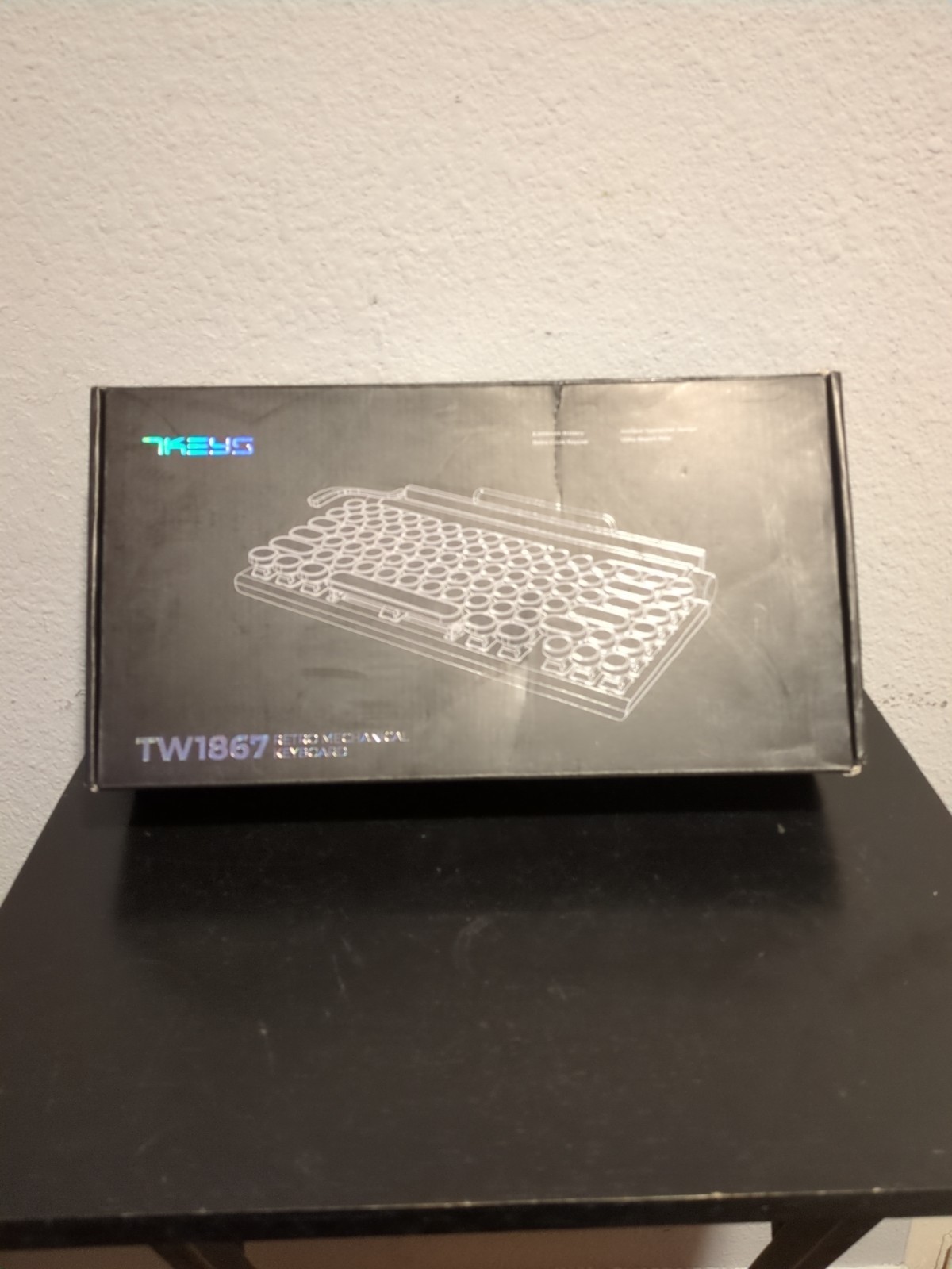 TW1867 Retro Mechanical Quickswap Bluetooth 5.0 Keyboard OS:Windows10/iOSAndroid