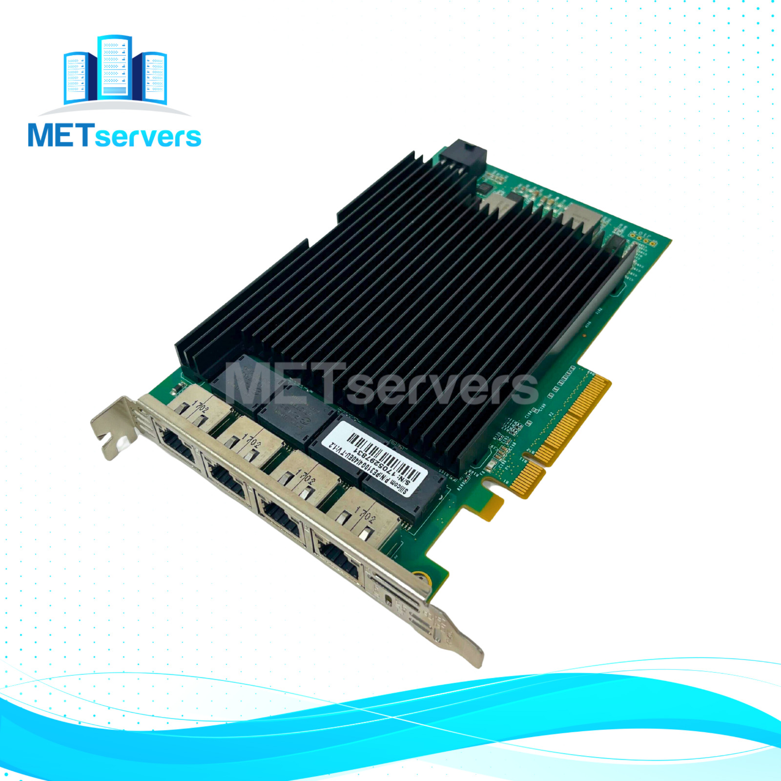 PE310G4I40EU-T Silicom Quad Port 10Gb PCIe Network Adapter Card PE310G4I40EU-T 