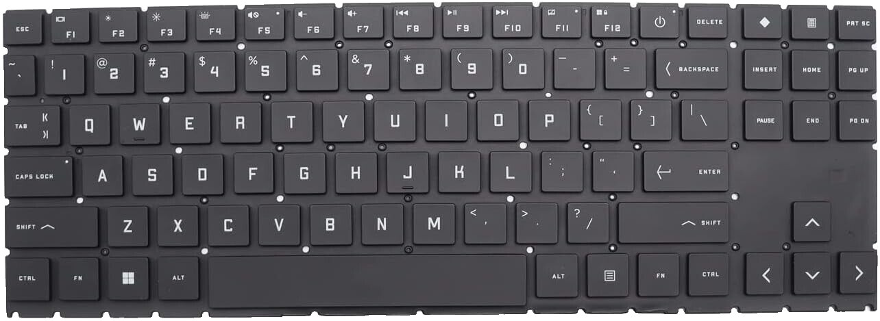 New HP Omen 15-EK0013DX 15-EK0020CA 15-EN1013DX 15-EN0023DX Keyboard AMD Backlit