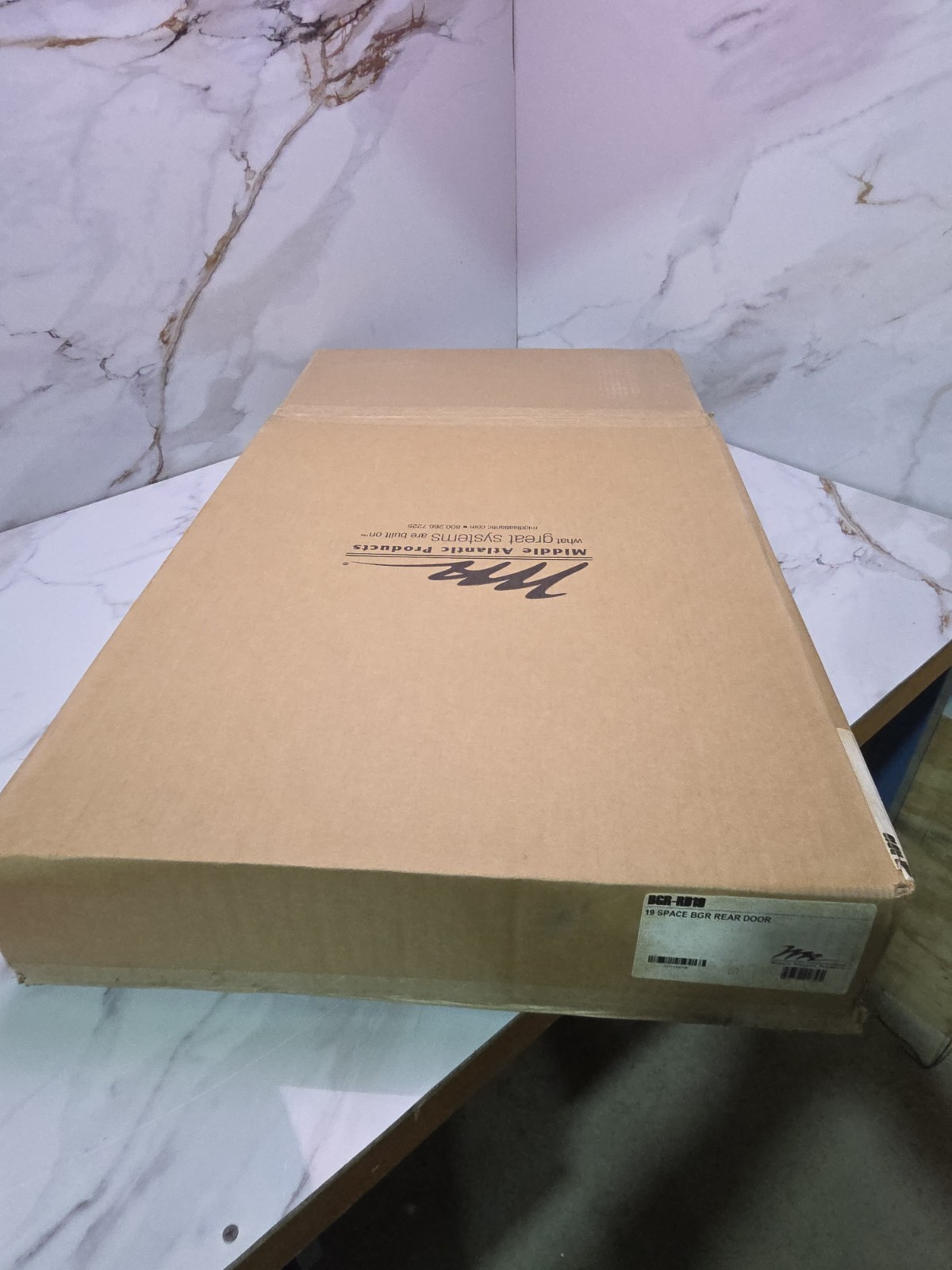 BGR-RD19 Middle Atlantic 19 RU Rear Door for BGR Racks New Sealed