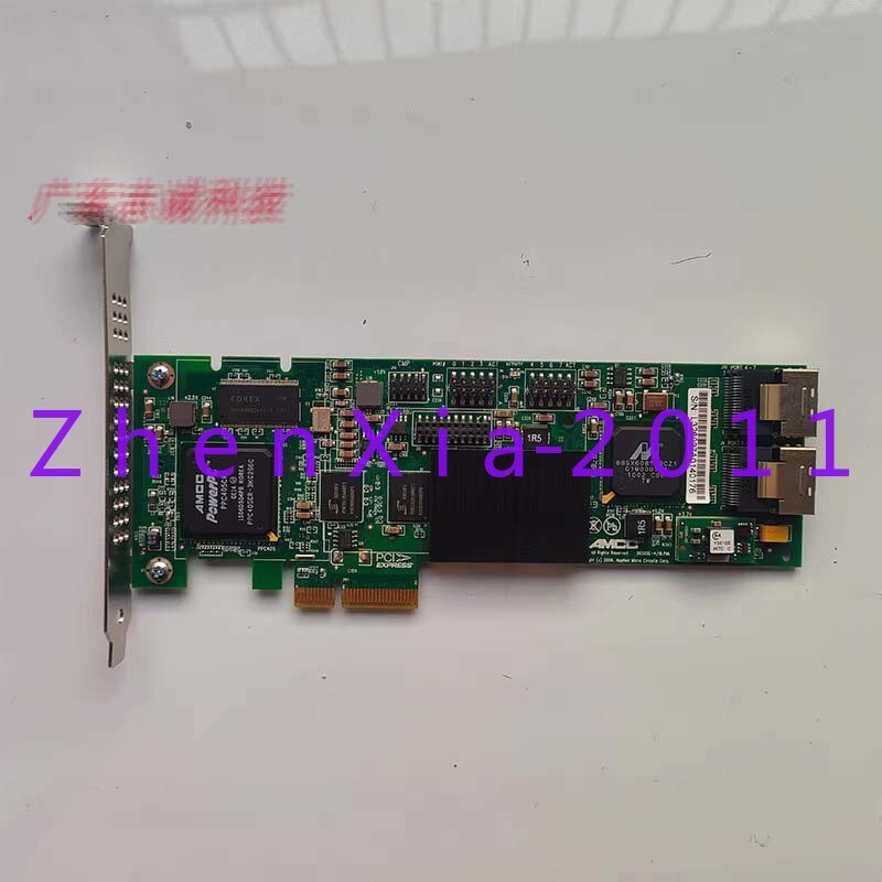 1PC Used LSI 3ware 9650SE-4/8LPML 4-port PCI-E RAID SAS array card