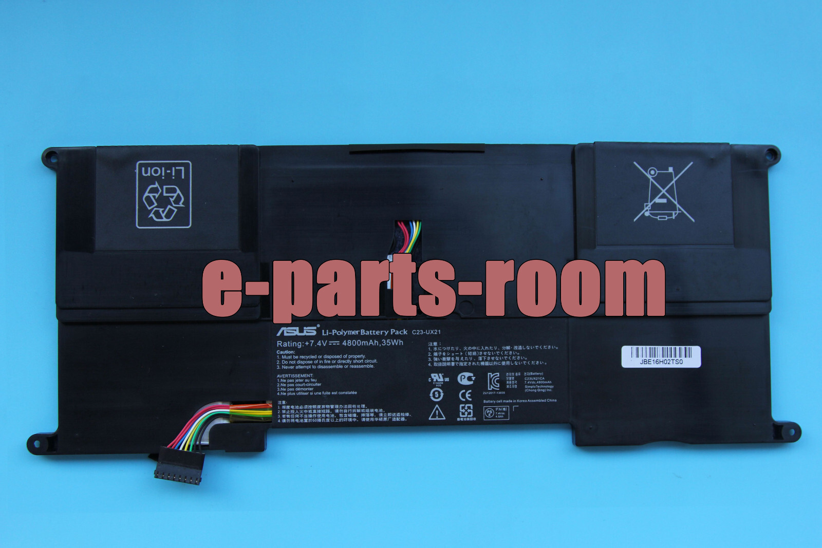 New Genuine C23-UX21 Battery for Asus ZenBook UX21 UX21A UX21E Ultrabook