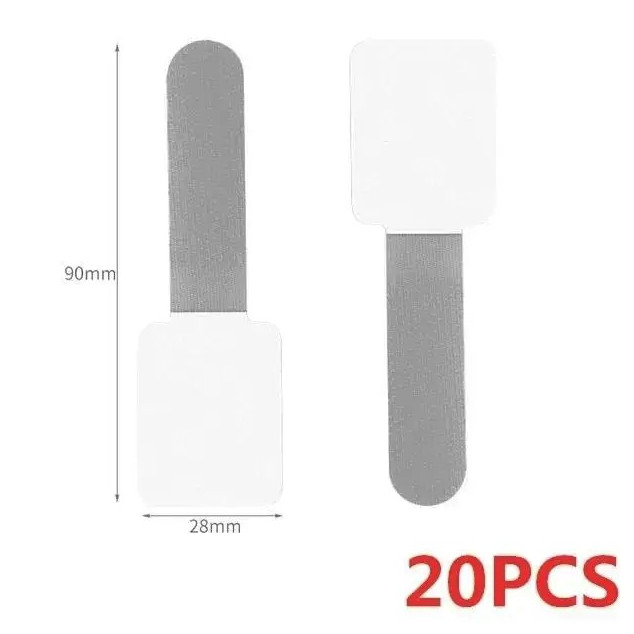 20pcs Reusable Cable Ties Self Adhesive Cord Organizer Adjustable Desk Straps