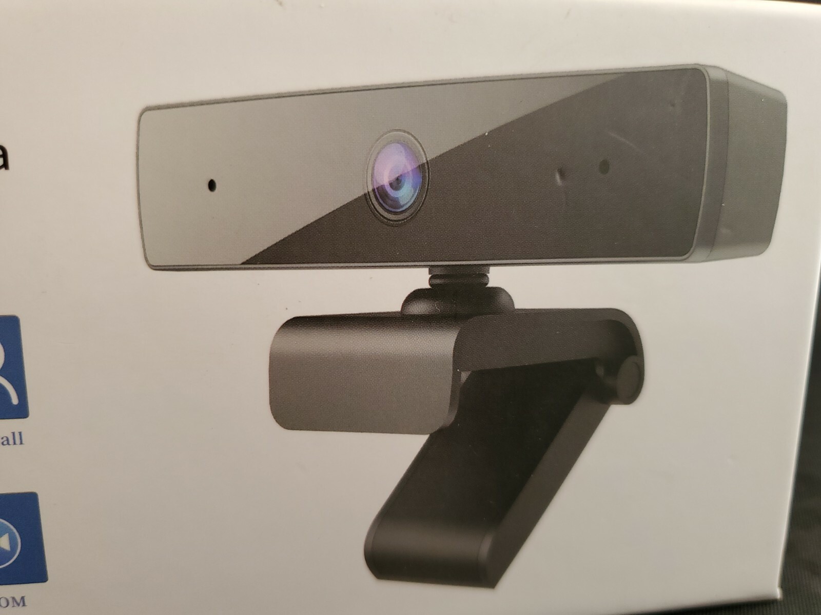 Walfront 1080p Webcam (S4pro-2017) - 360 rotation, Microphone 