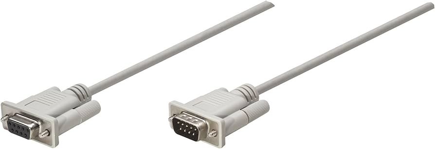 6FT DB9M to DB9F Serial Cable Extension Male Female RS232 D-SUB-9