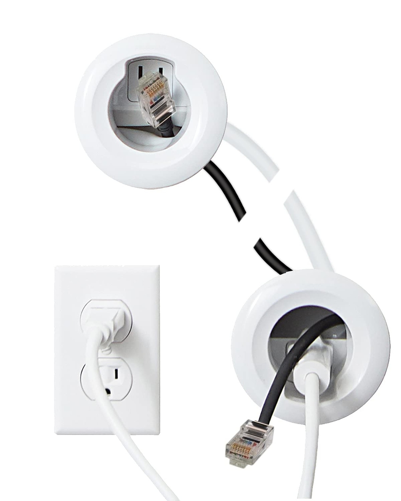 SANUS in-Wall Cable Management Kit for Speakers & TVs - Conceal Cables When M...