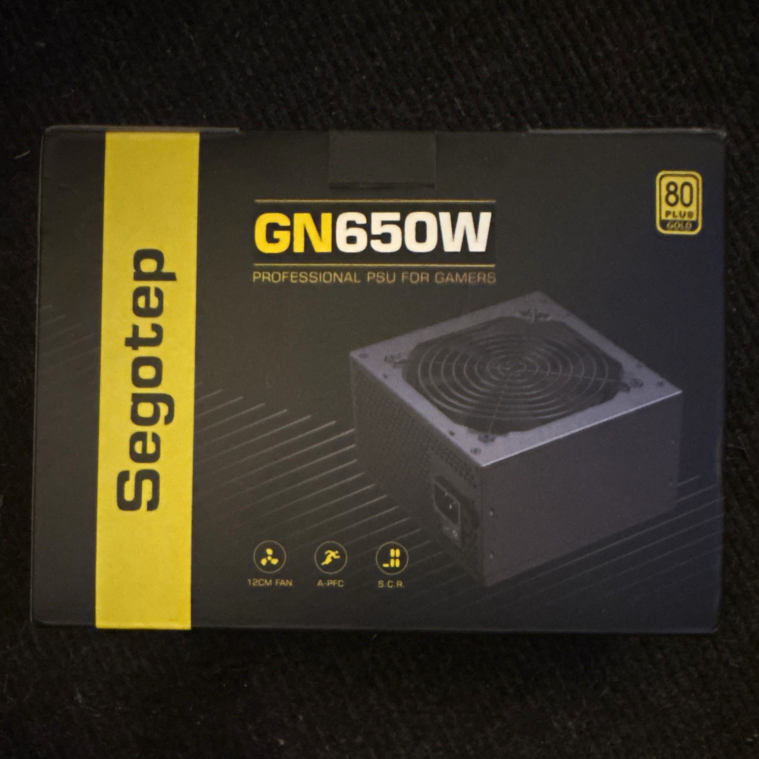 Segotep GN650W 650W ATX PSU 80 PLUS Gold 20+4 4+4 CPU 6+2 PCIe