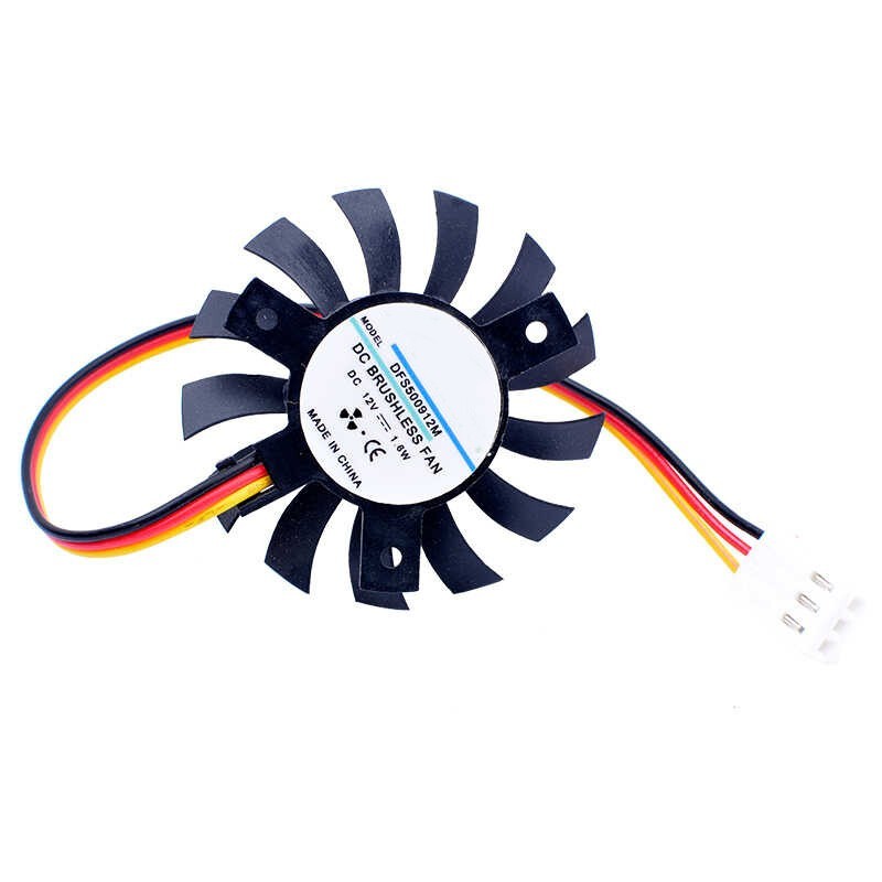 For DFS500912M Cooling Fan 12V 1.6W Diameter 45mm Pitch 35x35x27mm High Quality
