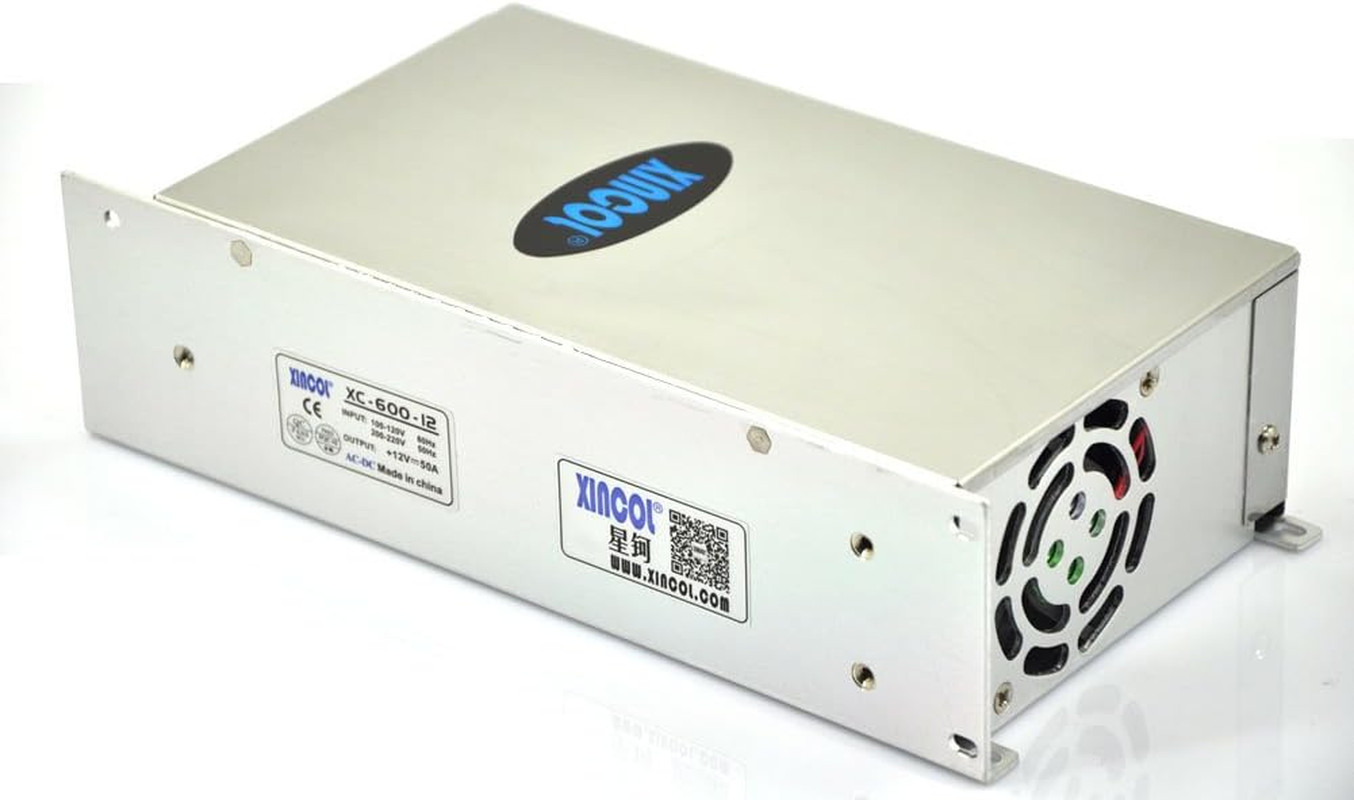 AC-DC SMPS AC110V/220V to DC12V 50A 600W Switched Mode Switching Power Supply (S