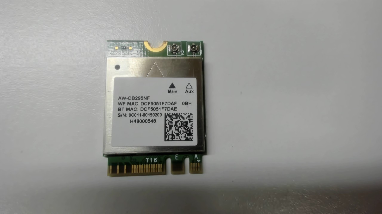 Asus Realtek RTL8822BE 802.11AC/ABGN BT 4.2 NGFF AW-CB295NF m.2 Network Card