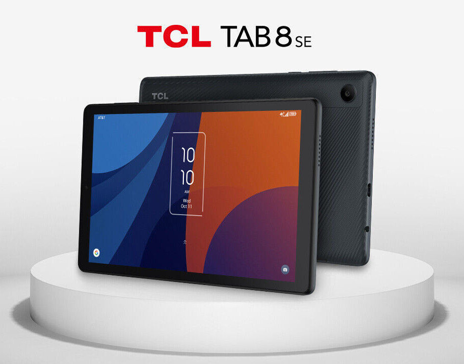 TCL TAB 8 SE 9136R  8" Android Tablet (WiFi + AT&T 4G LTE) for Kids / Seniors