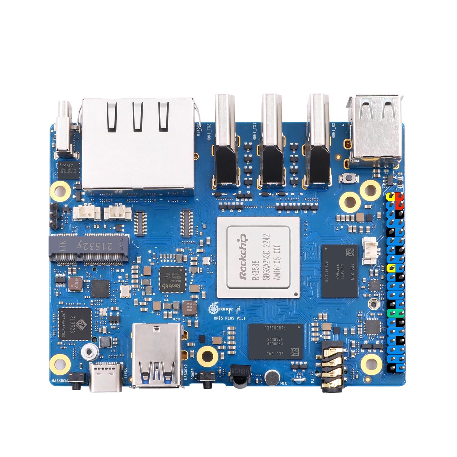 Orange Pi 5 Plus 8GB RK3588 8 Core 64 Bit Single 5 8G V2.1