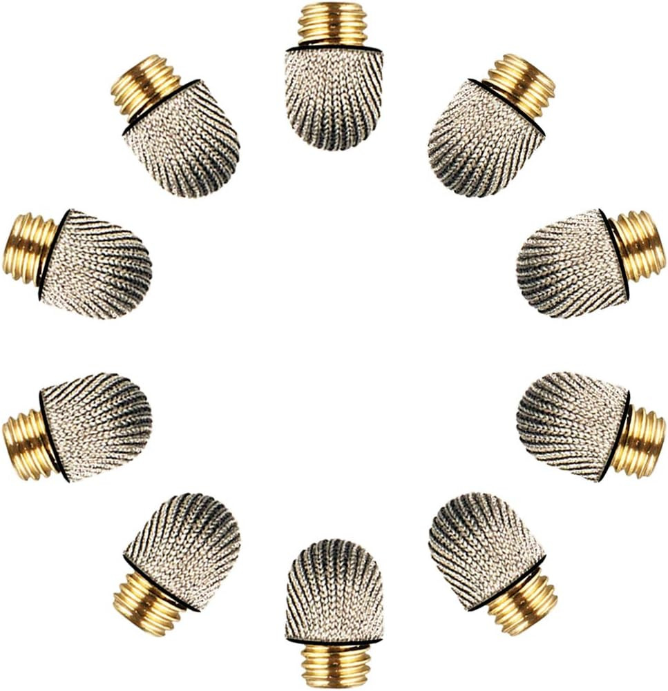Elzo Replacement Fiber Tips, Pack of 10 Stylus Replaceable Mesh Tips
