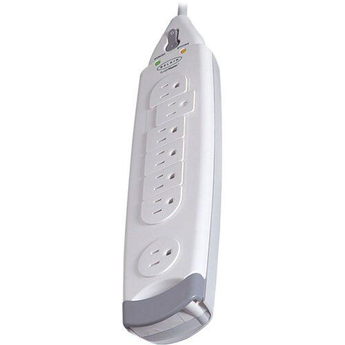 Belkin F9H700-06 7-Outlet SurgeMaster Home Series Power Strip Surge Protector
