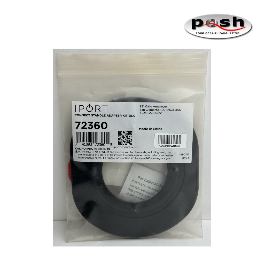 NEW IPORT Connect Standle Adapter Kit 72360 - Black Color